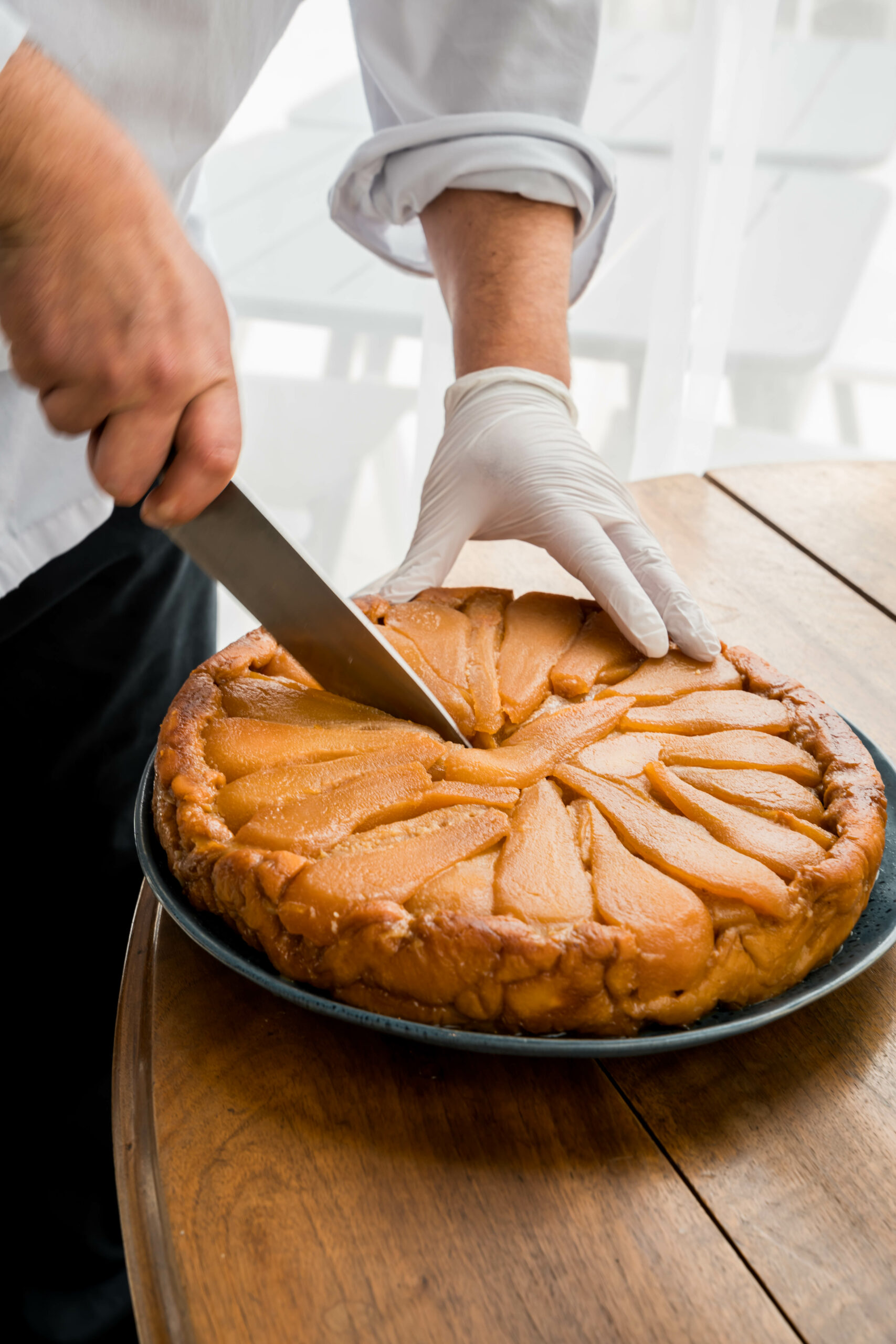 Détail d'assiette créative