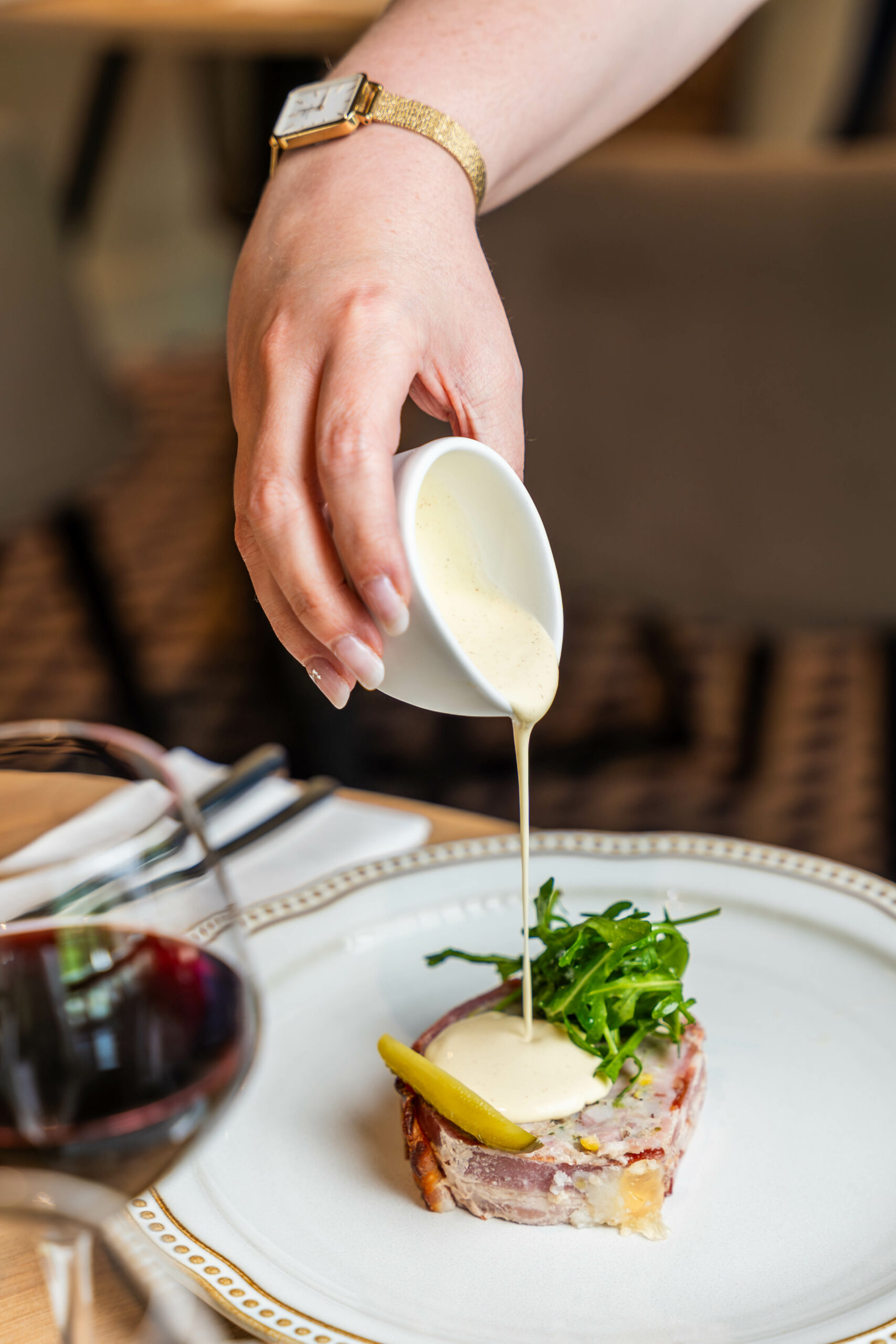 Entrée gastronomique