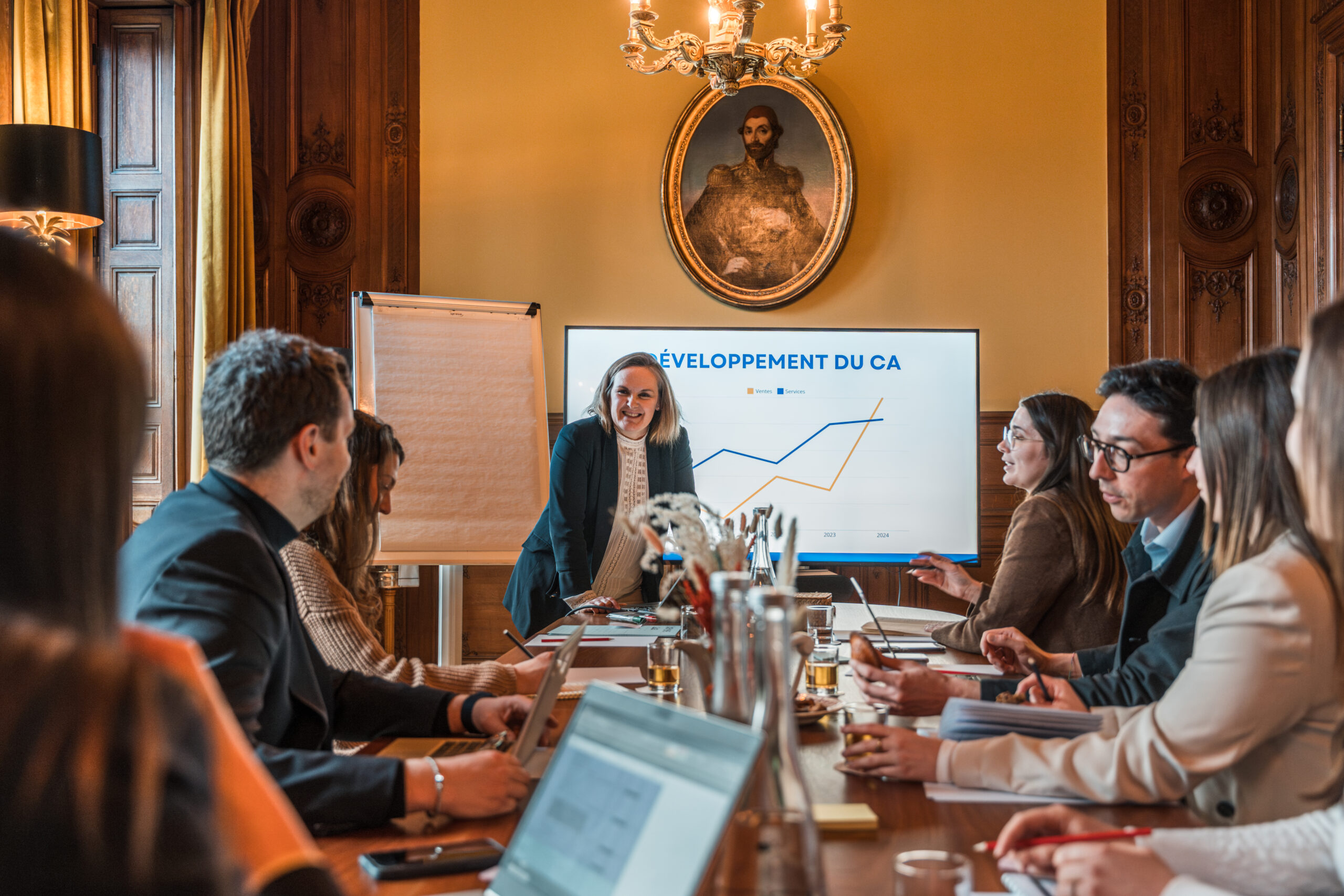Conférence dans un hôtel haut de gamme