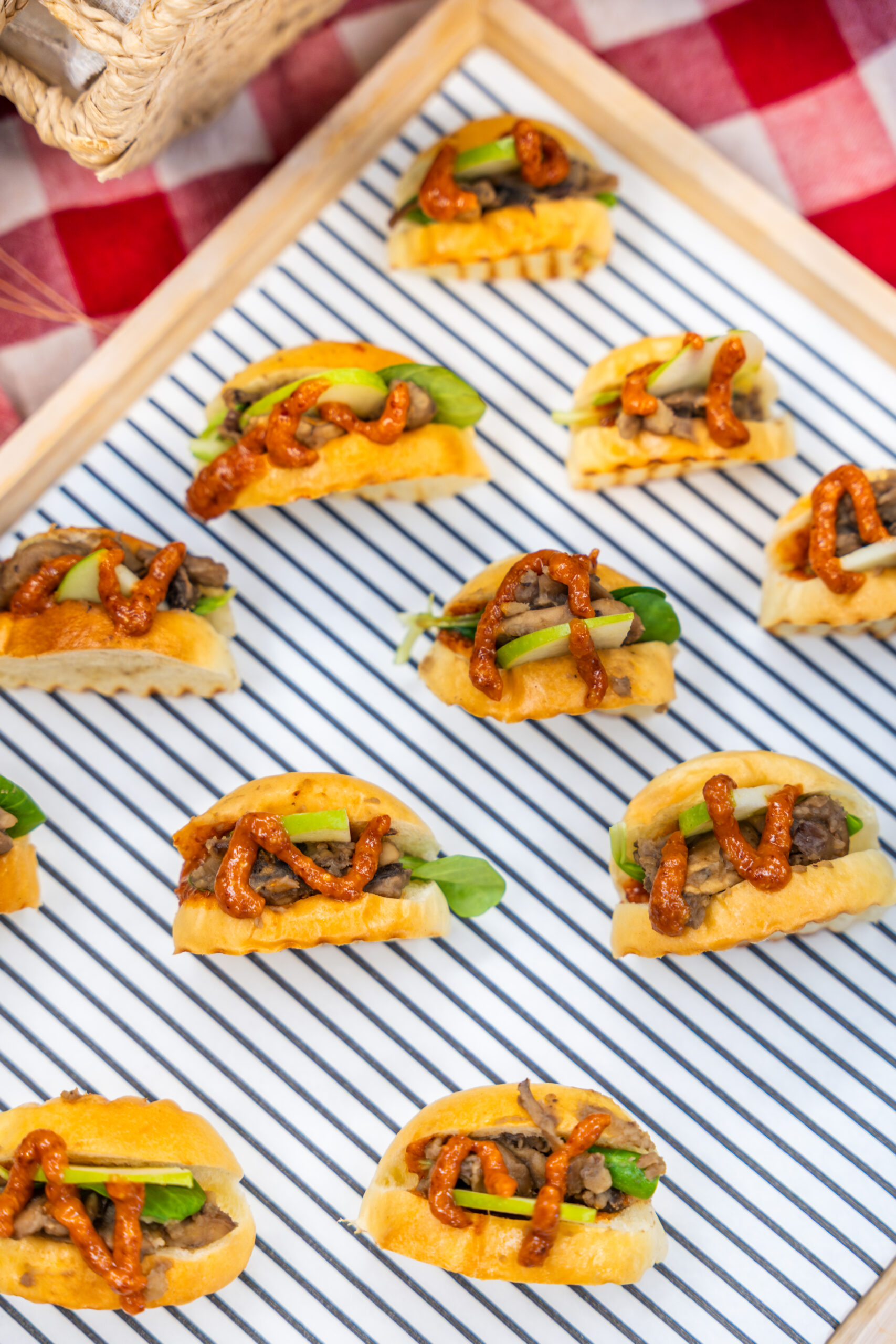 Création culinaire de chef gastronomique