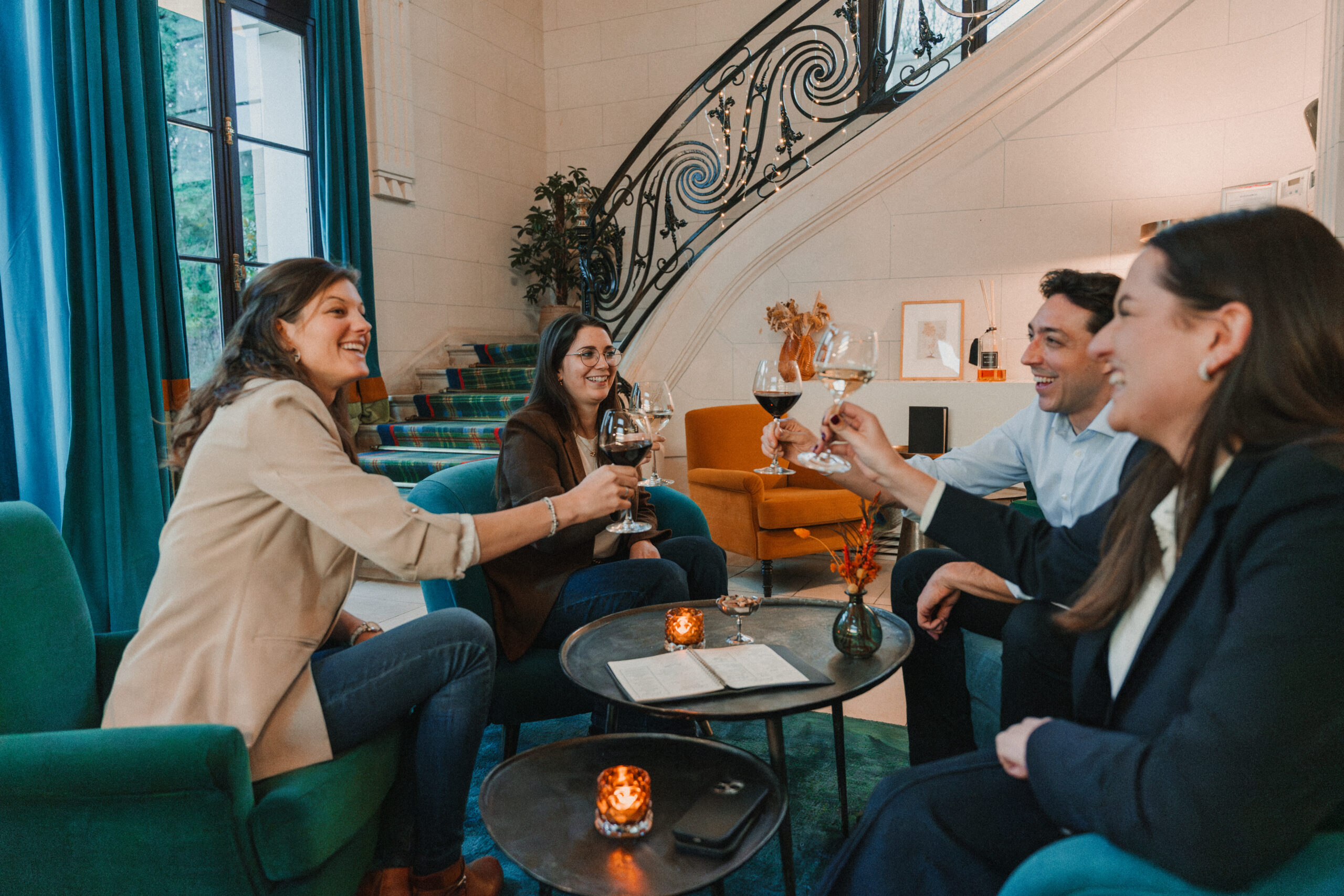 Instants partagés lors d'un événement d'entreprise
