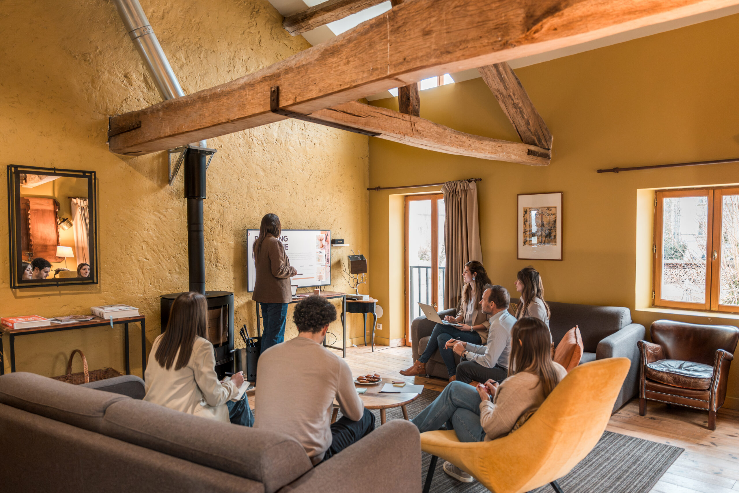 Séminaire d'entreprise dans un lieu d'exception